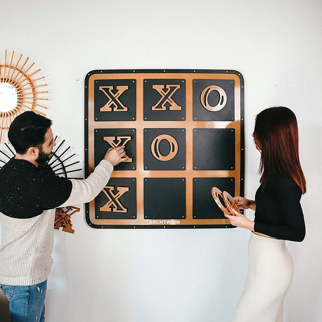 game-archtwain-Giant Tic Tac Toe Wall Game-home office decorations