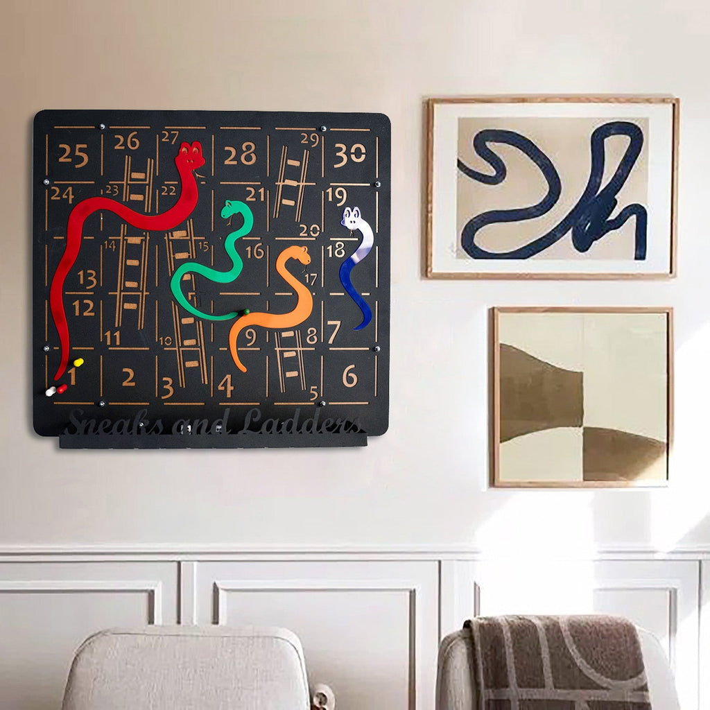 game-archtwain-Snakes and Ladders Wall Game-home office decorations