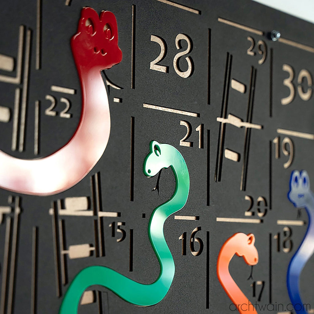 game-archtwain-Snakes and Ladders Wall Game-home office decorations