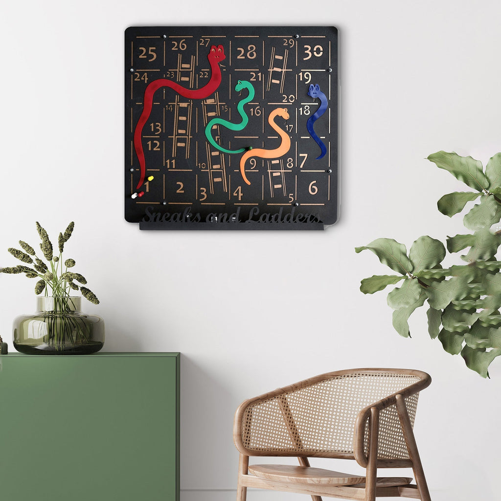 game-archtwain-Snakes and Ladders Wall Game-home office decorations