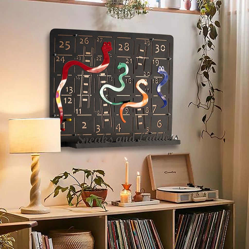 game-archtwain-Snakes and Ladders Wall Game-home office decorations