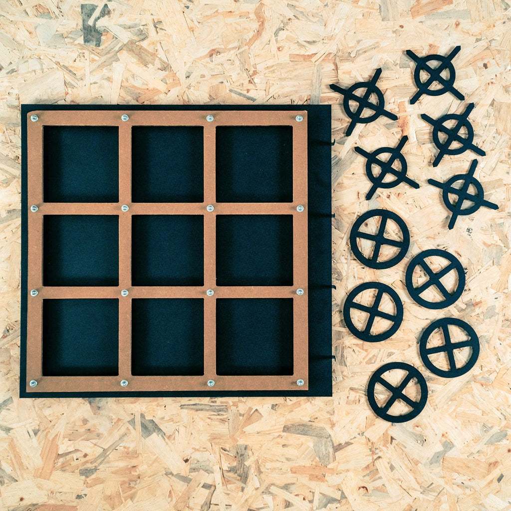 game-archtwain-Tic Tac Toe Wall Game-home office decorations